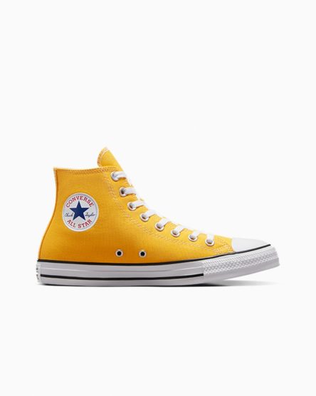 Women's Converse Chuck Taylor All Star Classic High Top Shoes Lemon | AU 06C59O